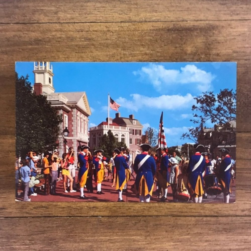 Vintage Walt Disney World FL Souvenir Postcard